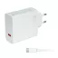 XIAOMI hálózati töltő USB aljzat 120W, PD gyorstöltő 3.0 + Type-C kábel, FEHÉR