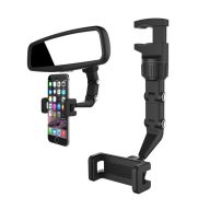   GIGAPACK autós tartó visszapillantó tükörre, 50-100mm széles, FEKETE/SZÜRKE