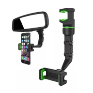   GIGAPACK autós tartó visszapillantó tükörre, 50-100mm széles, FEKETE