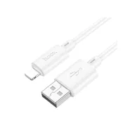   iPhone 14 Plus / 14 Pro Max / 14 Pro HOCO X88 adatkábel USB - lightning, 100cm, FEHÉR