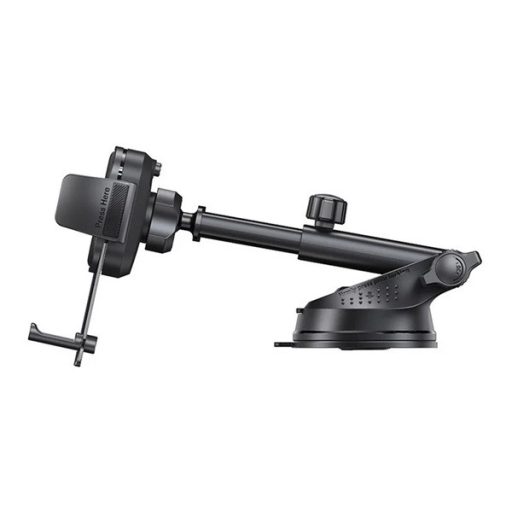 USAMS autós tartó műszerfalra, hosszú kar, FEKETE