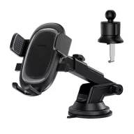   BASEUS ULTRACONTROL autós tartó műszerfalra, 5.4-7.2" méret, FEKETE