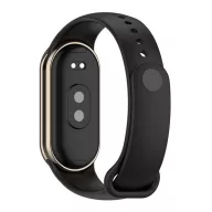   Xiaomi Smart Band 9 / Band 8 GIGAPACK Pótszíj egyedi méret, szilikon, FEKETE