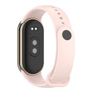   Xiaomi Smart Band 9 / Band 8 GIGAPACK Pótszíj egyedi méret, szilikon, RÓZSASZÍN