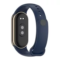   Xiaomi Smart Band 9 / Band 8 GIGAPACK Pótszíj egyedi méret, szilikon, SÖTÉTKÉK