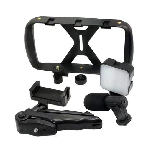 GIGAPACK tripod állvány univerzális, dupla markolat, FEKETE