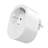   XIAOMI MI SMART PLUG2 EU hálózati konnektor 230V/16A, Google Assistant, FEHÉR
