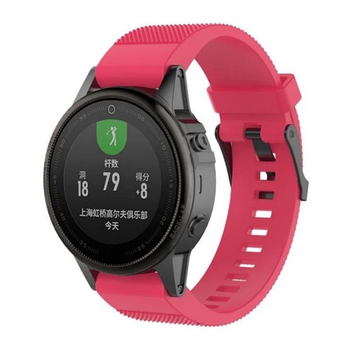 Garmin Instinct E 40mm / Fenix 8 43mm / Epix Pro GIGAPACK Pótszíj egyedi méret, QuickFit csatlakozás, RÓZSASZÍN