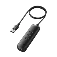 UGREEN Type-C HUB 5in1 aktív, 25cm, FEKETE