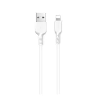   iPhone 14 Plus / 14 Pro Max / 14 Pro HOCO X13 adatkábel USB - lightning, 100cm, FEHÉR