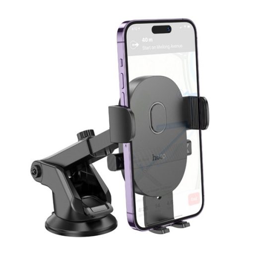 HOCO H19 autós tartó műszerfalra, 4.7-7.0" méret, FEKETE