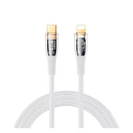   iPhone 14 Plus / 14 Pro Max / 14 Pro REMAX EXPLORE adatkábel Type-C - lightning, 120cm, FEHÉR