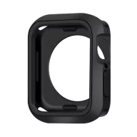   Apple Watch Series 9 45mm / 8 45mm / 7 45mm GIGAPACK Szilikon keret BUMPER, ütésállóság, FEKETE