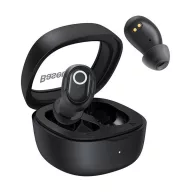  BASEUS BOWIE WM02 OS bluetooth fülhallgató SZTEREO v5.3, extra mini + töltőtok, FEKETE