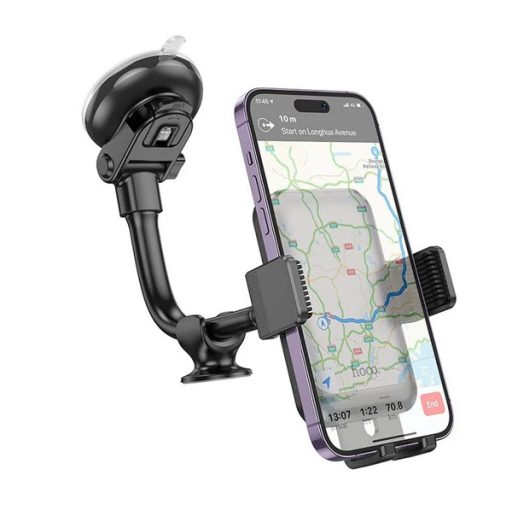 HOCO H27 autós tartó műszerfalra, 4.7-7" méret, FEKETE