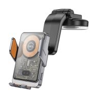   HOCO HW8 autós tartó műszerfalra, 4.5-7" méret, FEKETE