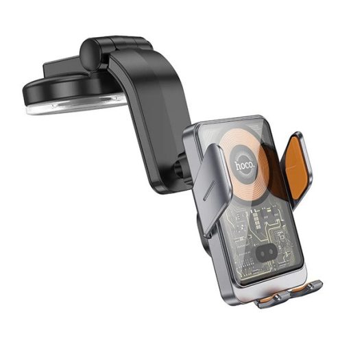 HOCO HW8 autós tartó műszerfalra, 4.5-7" méret, FEKETE