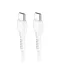 HOCO X37 adatkábel Type-C - Type-C, 100cm, FEHÉR