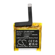   Amazfit GTS CAMERON SINO Li-Polymer akku 3, Amazfit PL412221H kompatibilis, FEKETE