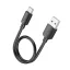 HOCO X96 adatkábel USB - Type-C, 25cm, FEKETE