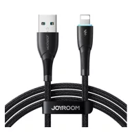   iPhone 14 Plus / 14 Pro Max / 14 Pro JOYROOM STARRY adatkábel USB - lightning, 100cm, FEKETE