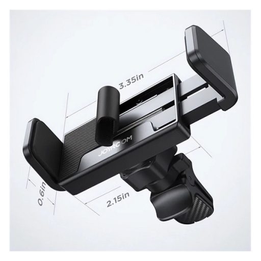 JOYROOM autós tartó szellőzőre, 4.5-6.7" méret, FEKETE