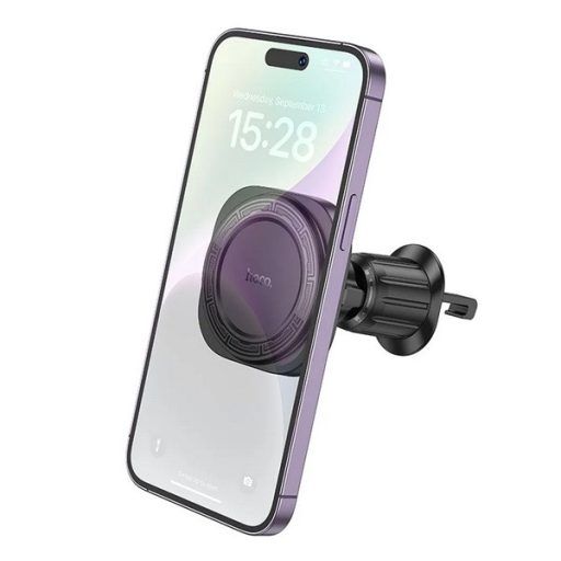 HOCO RAINBOW autós tartó szellőzőre, mágneses, FEKETE