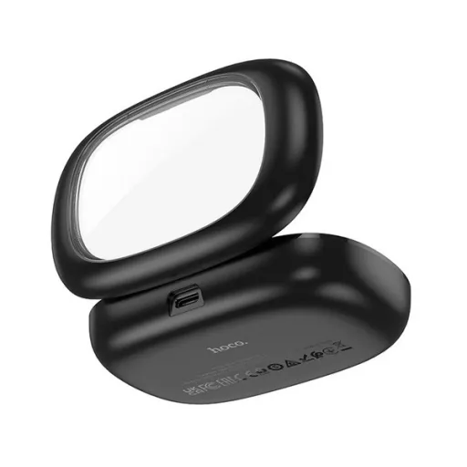 HOCO SPECTRUM bluetooth fülhallgató SZTEREO (v5.3, TWS, mikrofon, fülre akasztható + töltőtok, SPORT) FEKETE