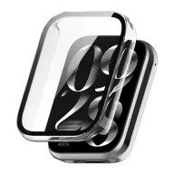   Xiaomi Smart Band 8 Pro GIGAPACK Műanyag keret ütésálló + kijelzővédő üveg ÁTLÁTSZÓ