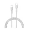 DEVIA KINTONE adatkábel Type-C - lightning, 100cm, FEHÉR