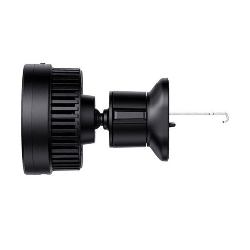 BASEUS MAGPRO autós tartó szellőzőre, Qi2 + mágnesgyűrű, FEKETE