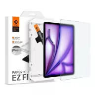   IPAD Air 13 (2026) / Air 13 (2025) SPIGEN PAPER TOUCH EZ FIT képernyővédő üveg 2.5D, 9H + segédkeret, ÁTLÁTSZÓ