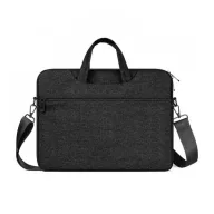   DUX DUCIS LBJB tok fekvő, textil LAPTOP/NOTEBOOK/TABLET univerzális, 13-13.9" méret, FEKETE