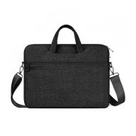   DUX DUCIS LBJB tok fekvő, textil LAPTOP/NOTEBOOK/TABLET univerzális, 14-15.4" méret, FEKETE