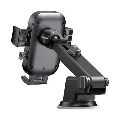 JOYROOM autós tartó műszerfalra, 4.7-6.8" méret, FEKETE