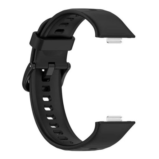 Huawei Watch Fit 4 Pro / Fit 4 / Fit 3 GIGAPACK Pótszíj egyedi méret, szilikon, FEKETE