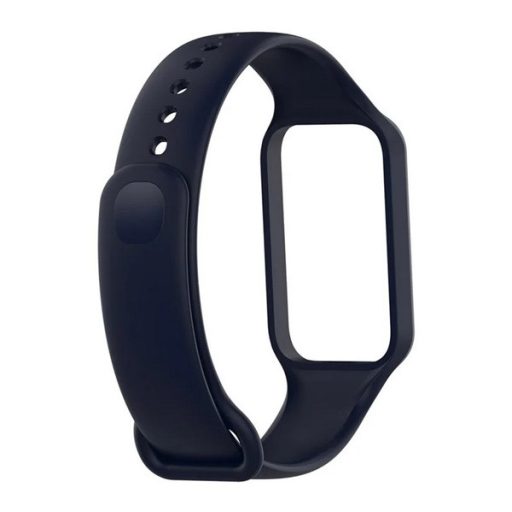 Smart Band 8 Active / Redmi Smart Band 2 GIGAPACK Pótszíj egyedi méret, szilikon, SÖTÉTKÉK