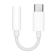   APPLE adapter kábel 3.5mm jack aljzat - Type-C, MU7E2ZM/A utód, FEHÉR