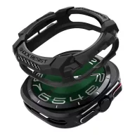   Samsung Watch Ultra eSIM 47mm SPIGEN RUGGED ARMOR műanyag óra keret ütésállóság FEKETE