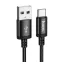 HOCO X91 adatkábel USB - Type-C, 300cm, FEKETE