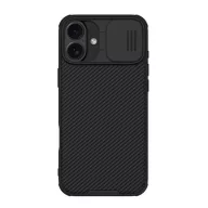   NILLKIN CAMSHIELD PRO MAGNETIC műanyag telefonvédő (ütésállóság, kameravédő, mágneses, csíkos) FEKETE