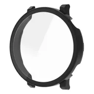   Huawei Watch GT 5 41mm GIGAPACK Műanyag keret BUMPER, ütésállóság + kijelzővédő üveg, FEKETE