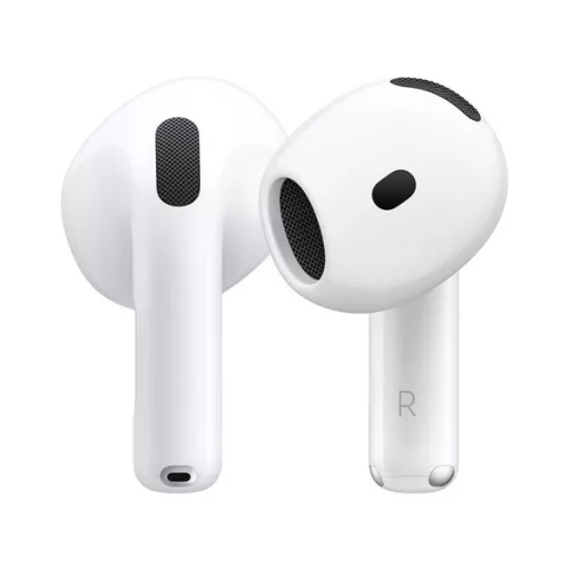 APPLE AIRPODS 4 bluetooth fülhallgató SZTEREO mikrofon + töltőtok FEHÉR