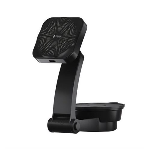 DEVIA autós tartó műszerfalra, 360°, FEKETE