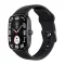 HAYLOU RS5 okosóra szilikon szíj, 150+ sport mód, FEKETE