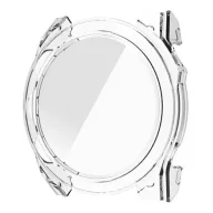   Garmin Fenix 8 51mm GIGAPACK Műanyag keret BUMPER, ütésállóság + kijelzővédő üveg, ÁTLÁTSZÓ