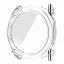 Garmin Fenix 8 43mm GIGAPACK Műanyag keret BUMPER, ütésállóság + kijelzővédő üveg, ÁTLÁTSZÓ