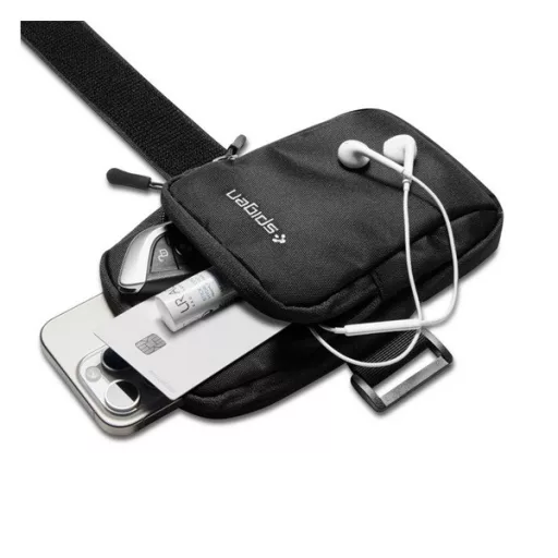 SPIGEN A702 tok álló univerzális, 6.9" méret, FEKETE