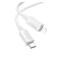   iPhone 14 Plus / 14 Pro Max / 14 Pro HOCO X107 adatkábel Type-C - lightning, 100cm, FEHÉR