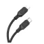 iPhone 14 Plus / 14 Pro Max / 14 Pro HOCO X90 adatkábel Type-C - lightning, 100cm, FEKETE
